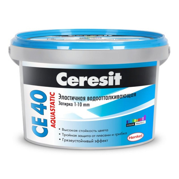 Затирка Ceresit СЕ40 №58 темно-коричневый 2кг Henkel(12)